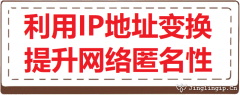 利用IP地址變換提升網絡匿名性